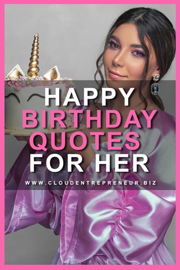 happy birthday wishes for her