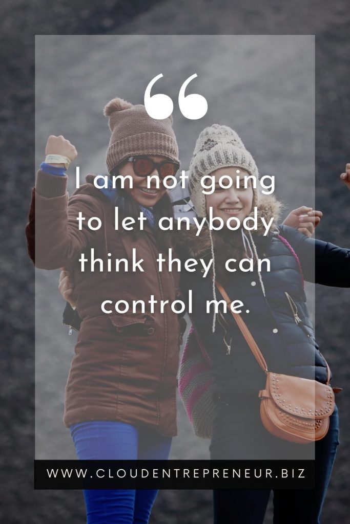 attitude caption for girls