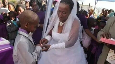 SO WEIRED! Woman Marries a 9 Year Old Boy Because of this ReasonSelf ...