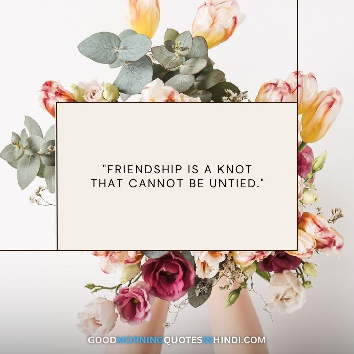 Inspiring Friendship Quotes In English 